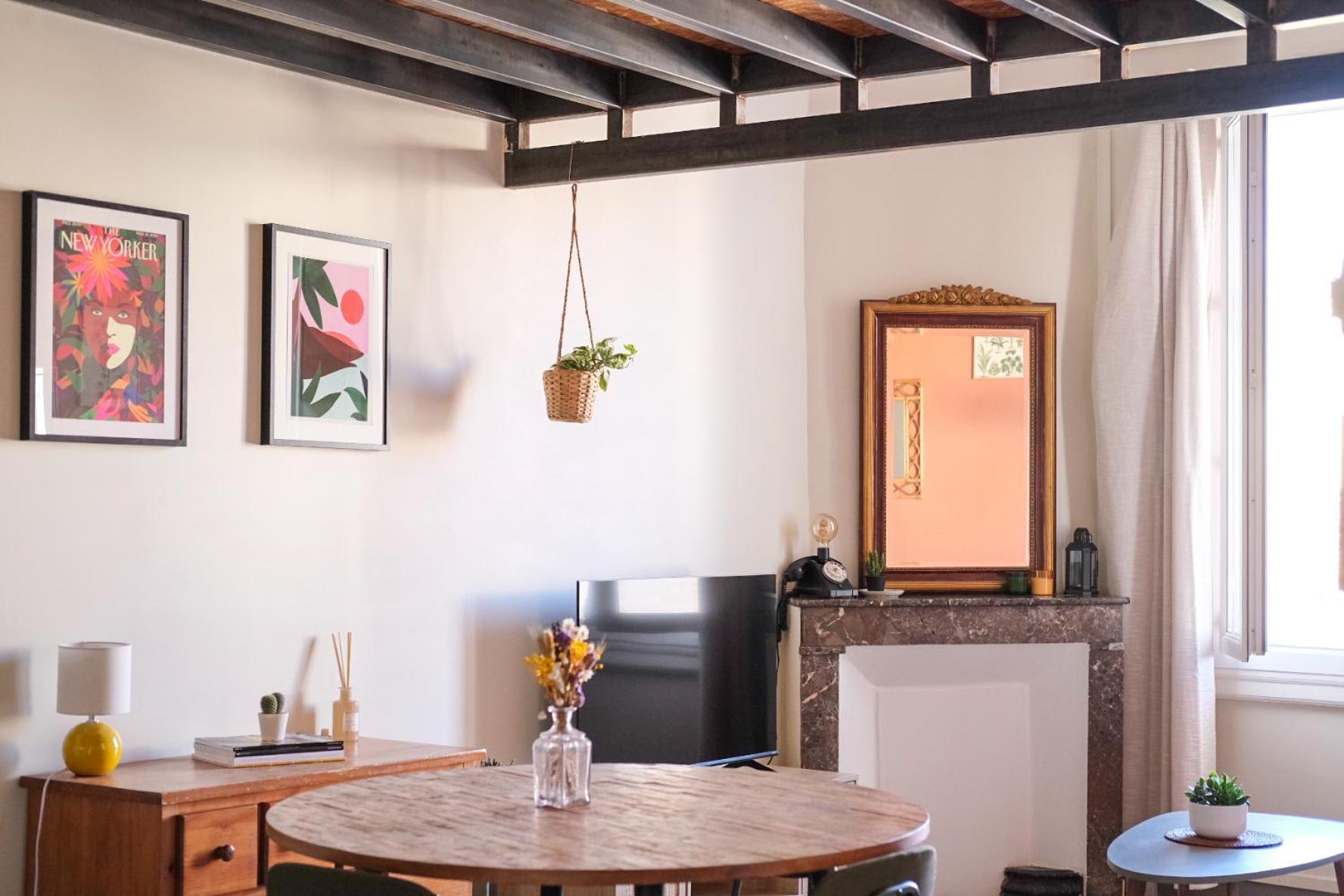Apartment Cosy T3 Style Loft Proche Gare St Roch *