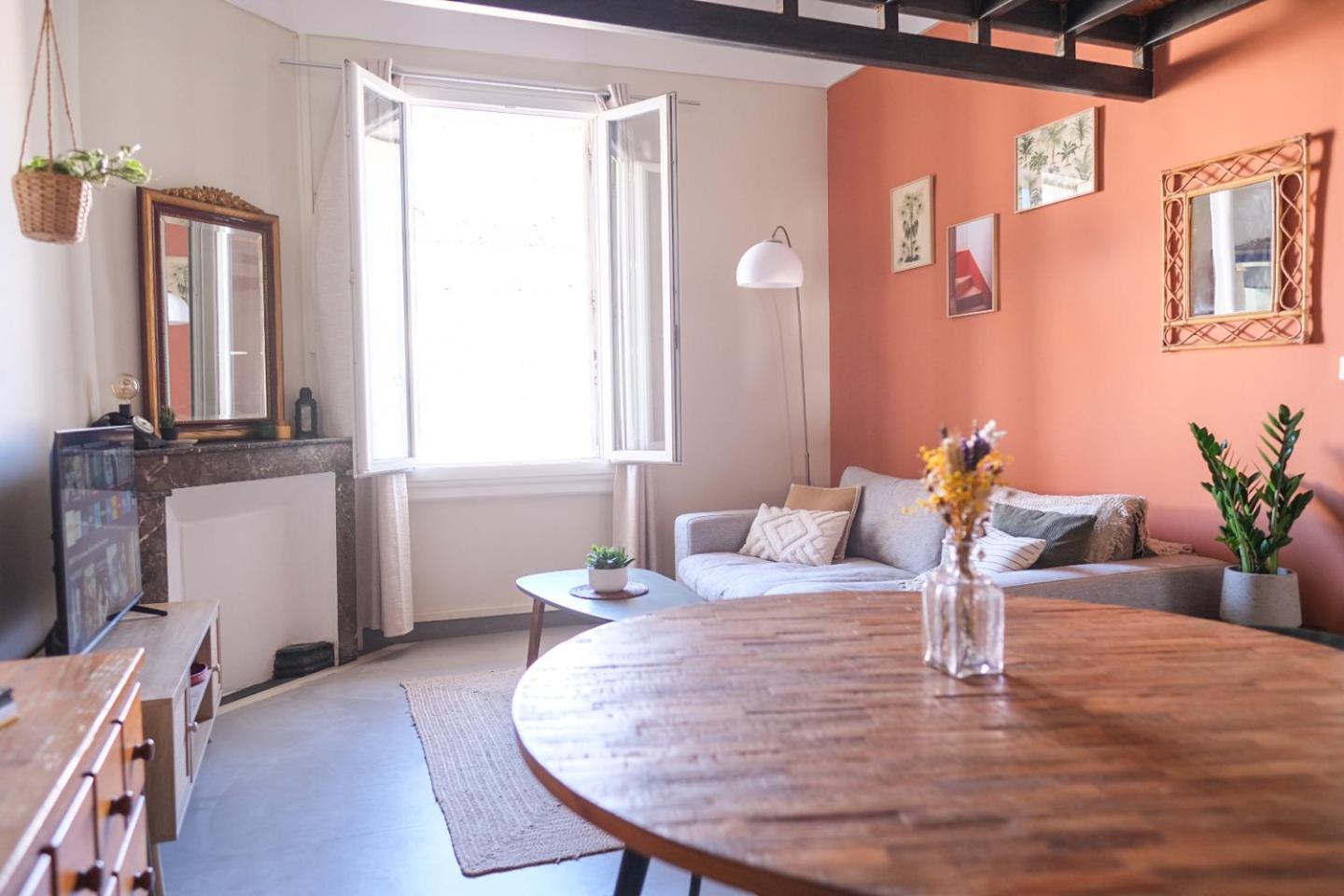 Cosy T3 Style Loft Proche Gare St Roch *
